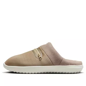 Тапочки burrow 'khaki moon fossil' Nike, хаки