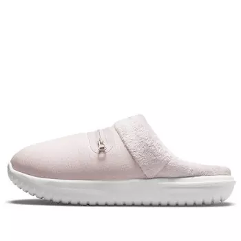 Тапочки burrow sandals pink Nike, белый