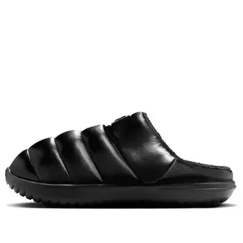 Тапочки burrow se 'black' Nike, черный