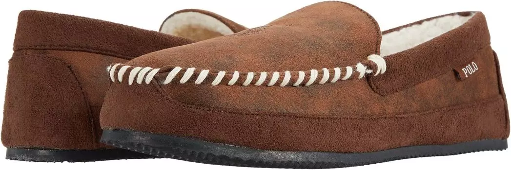 Тапочки Cali II Moccasin Slipper Polo Ralph Lauren, коричневый