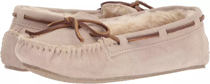 Тапочки Cally Slipper Minnetonka, цвет Stone Suede
