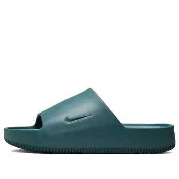 Тапочки calm slide 'geode teal' Nike, зеленый