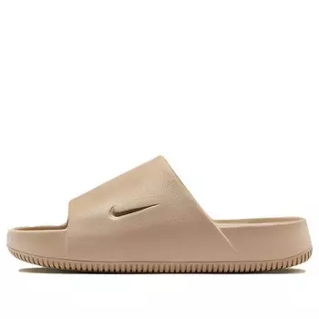 Тапочки calm slide 'khaki' Nike, хаки
