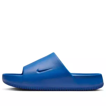 Тапочки calm slides 'game royal' Nike, синий