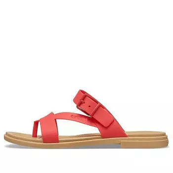 Тапочки casual flame red slippers Crocs, красный