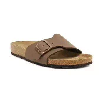 Тапочки Catalina с добавлением кожи Birkenstock, коричневый