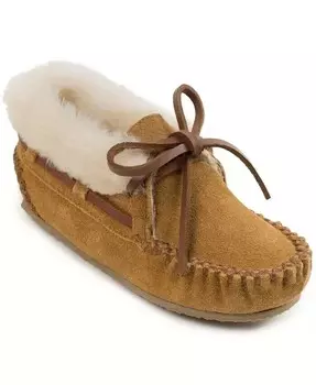 Тапочки Charley Bootie для маленьких девочек Minnetonka, коричневый