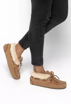 Тапочки CHRISSY Minnetonka, цвет canella