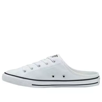 Тапочки chuck taylor all star dainty mule slip 'white' Converse, белый