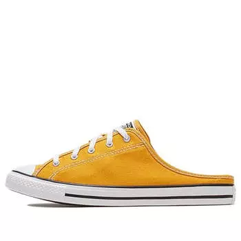 Тапочки chuck taylor all star dainty mule slip 'sunflower' Converse, желтый