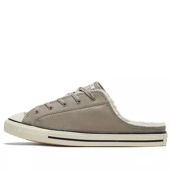 Тапочки chuck taylor all star dainty mule slip 'malted brown' Converse, коричневый