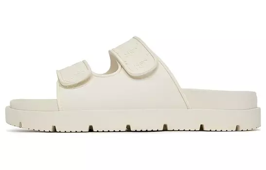 Тапочки Chunky Bouncer Шлепанцы унисекс белые Mlb