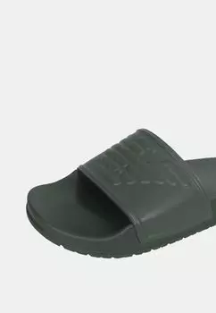 Тапочки Ciabatte Emporio Armani, зеленые