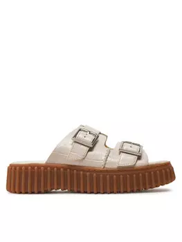 Тапочки Clarks, бежевый