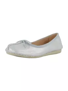 Тапочки Clarks Komfort, серебряный