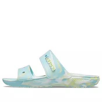 Тапочки classic casual fashion blue green slippers 'blue green' Crocs, синий
