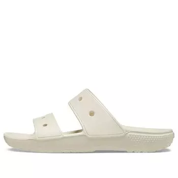 Тапочки classic clog cozy white slippers Crocs, белый