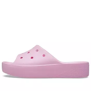 Тапочки classic platform sandals 'pink' Crocs, розовый