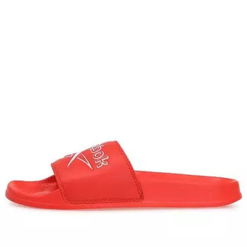 Тапочки classic slide 'canton red' Reebok, красный
