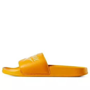 Тапочки classic slide 'trek gold' Reebok, желтый