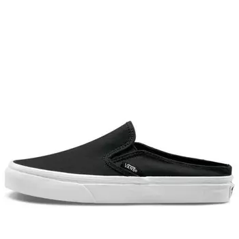 Тапочки classic slip-on mule 'black' Vans, черный