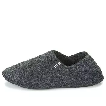 Тапочки classic slipper soft sole black slippers Crocs, черный