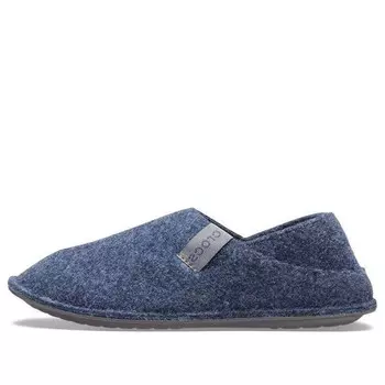 Тапочки classic slipper soft sole blue slippers Crocs, синий