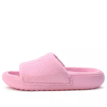 Тапочки classic towel slides 'pink' Crocs, розовый