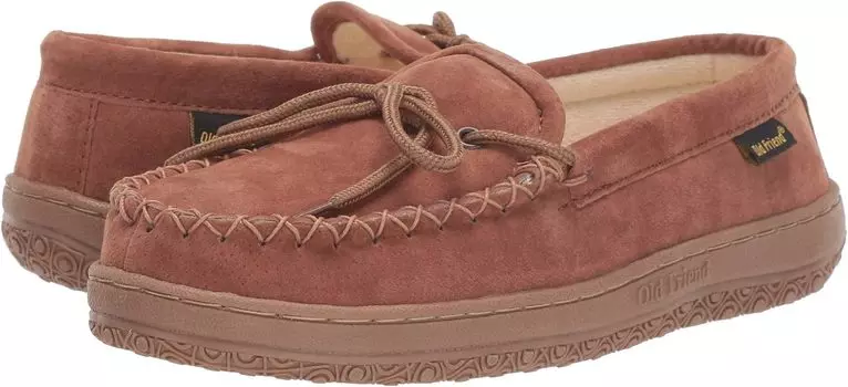 Тапочки Cloth Moccasin Old Friend, цвет Chestnut 2