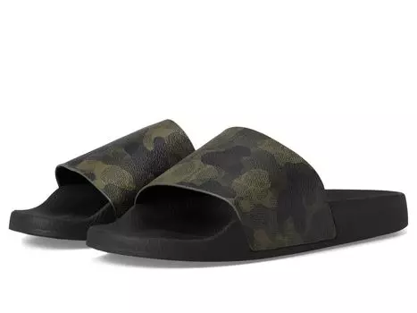 Тапочки COACH Slide In Signature Camo Print, цвет Camo