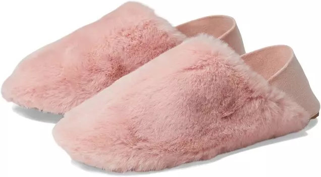 Тапочки Cole Haan Shearling Slipper, цвет Rose Smoke Faux Fur