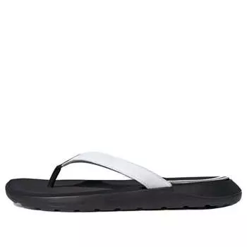 Тапочки comfort flip flop 'core black' Adidas, черный
