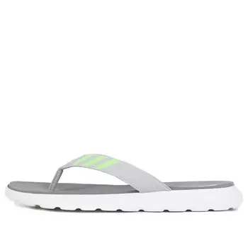 Тапочки comfort flip-flops Adidas, серый