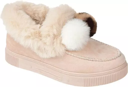 Тапочки Comfort Foam Sunset Slipper Journee Collection, бежевый
