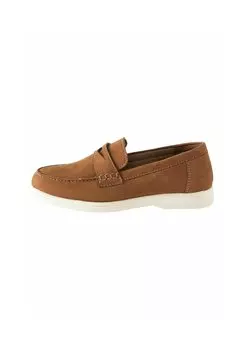 Тапочки CONTRAST PENNY LOAFERS Next, цвет tan brown