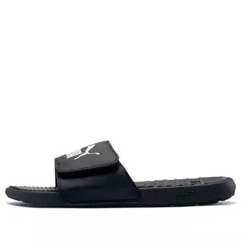 Тапочки cool cat 5 slide 'black white' Puma, черный
