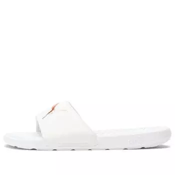 Тапочки cool cat sport slides 'white rose gold' Puma, белый