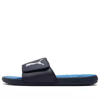 Тапочки cool cat sport slipper black/blue/white Puma, черный
