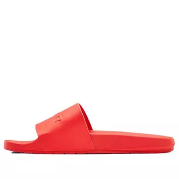 Тапочки core remix slides red Under Armour, красный