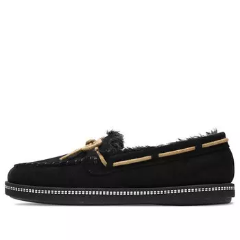 Тапочки cozy campfire low-top slip-on shoes black Skechers, черный