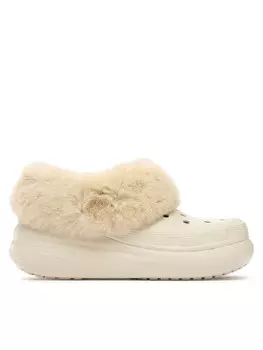 Тапочки Crocs, бежевый