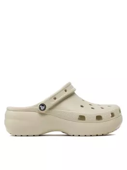 Тапочки Crocs, бежевый