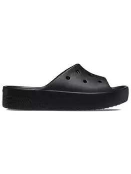 Тапочки Crocs CLASSIC PLATFORM SLIDE 208180, черный