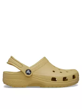 Тапочки Crocs, коричневый