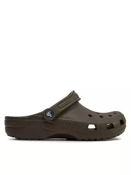 Тапочки Crocs, коричневый