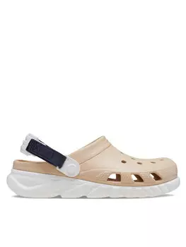 Тапочки Crocs, коричневый