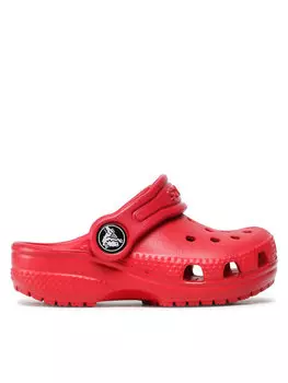 Тапочки Crocs, красный