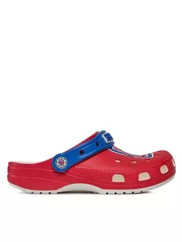Тапочки Crocs, красный
