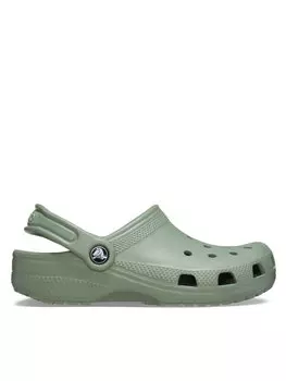 Тапочки Crocs, зеленый