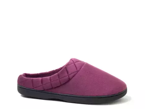 Тапочки Darcy Clog Slipper Dearfoams, фиолетовый